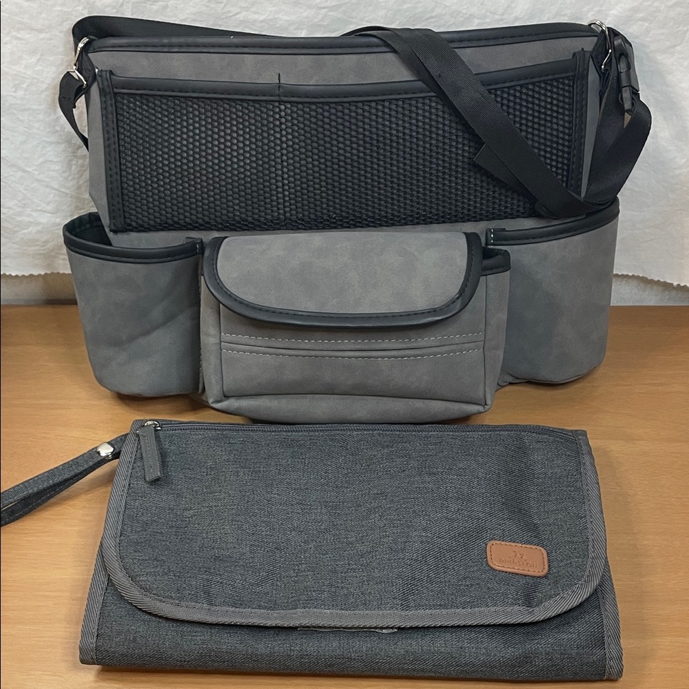 Baby/Kids Travel Helpers - Car Behind Seat Organizer and Infant Changing Pad